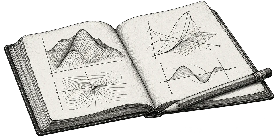 Black-and-white conceptual editorial illustration